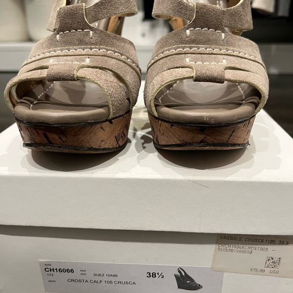 Chloe Platform Wedge Sandal - Picture 5 of 5